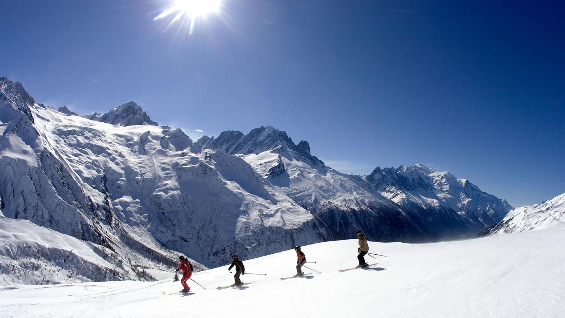 Apartment With Terrace Gentianes 1 Centre Chamonix By Aiguille Du Midi Esterno foto
