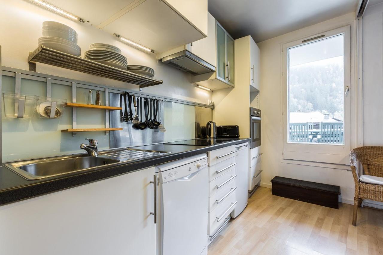 Apartment With Terrace Gentianes 1 Centre Chamonix By Aiguille Du Midi Esterno foto